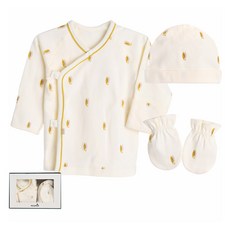 moimoln 新生兒用Dara雙面新生兒禮盒組 M244SSN29P