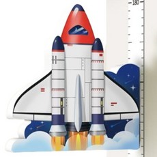 Level Goods 兒童磁鐵角色身高尺壁貼, 混合色