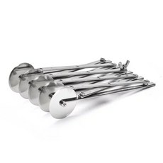 de Buyer 畢耶 單邊直刀5輪不鏽鋼可調式輪刀, 1個, 銀色