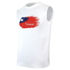MI MI LEO 台灣製國旗印花 運動背心 T19