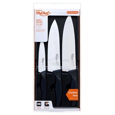 DORCO MyChef DORCO 基本舒適 3-1號 套組, 1套, 菜刀 200mm + 菜刀180mm + 水果刀120mm