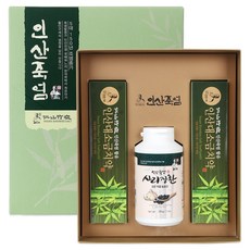 仁山竹鹽 舍利腸丸 200g + 牙膏 160g x 2入 禮盒, 1套