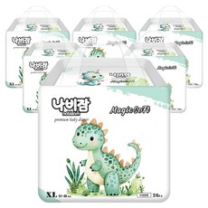 nabizam Magic Soft 褲型紙尿褲, 特大號(XL), 156張