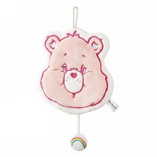 Care Bears 彩虹熊珊瑚絨加厚擦手巾, 1個, 粉