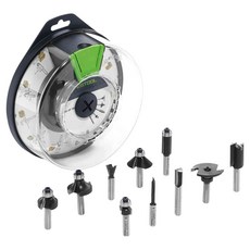 FESTOOL 倍速妥 修邊機鑽頭組 Box-OF HW S8 Mix 498979, 1個