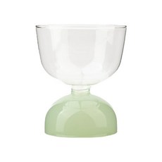 ICHENDORF Tutu 霧面耐熱彩色酒杯兼甜點碗 275ml, 綠色, 1個