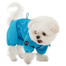 PUPPY ANGEL 狗狗 MAGAGIO 連帽連身雨衣 V2 PA-OW152, 1個, #715 藍色