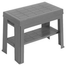 블링홈 멀티 수납 벤치, 그레이