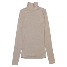 Lalaon 女性用韓國製保暖高領長袖彈性T恤 25TSP3149