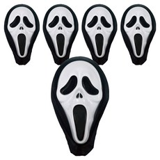 Party Club 驚聲尖叫面具, 混色, 5個