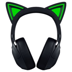 레이저 Kraken Kitty V2 BT 무선 헤드셋, Black