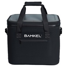Bamkel 軟式保冷袋 24罐, 16L, 黑色