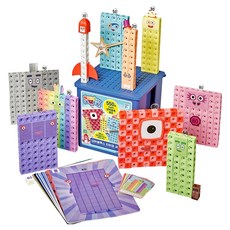 NUMBER BLOCKS 英雄組合 數學教具 IN96930, 1套