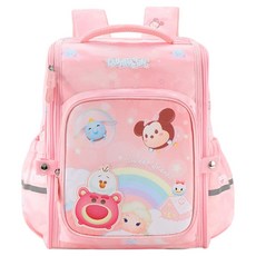 TSUM TSUM 平行輸入商品 迪士尼系列 護脊防潑水大容量小學生書包 1-4年級適用
