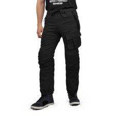 KOMINE 涼感快乾束口褲 PK-752, BLACK