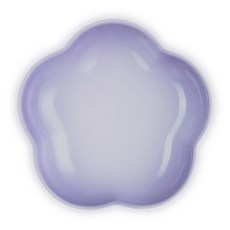 LE CREUSET 花型盤, 1個, 淡粉紫