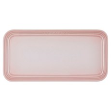 LE CREUSET 輕虹霓彩系列 長方盤, 1個, 貝殼粉