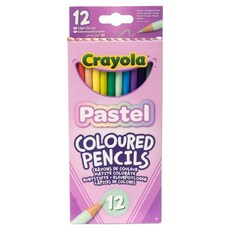 Crayola 繪兒樂 粉彩鉛筆, 12色, 1組