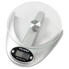 HIKARI 日光生活 廚房電子料理秤, K006, 3kg, 灰色