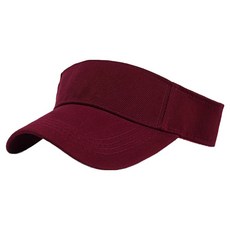 Hoo Scientific 簡約慢跑帽, 1個, 勃根地酒紅色