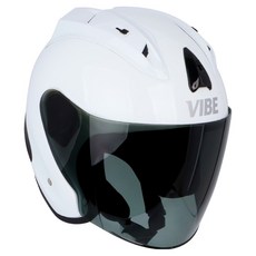 Vibe 開放式安全帽, 白色
