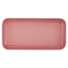 LE CREUSET 輕虹霓彩系列 長方盤, 1個, 薔薇粉