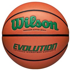 윌슨 에볼루션 그린로고 농구공, WTB0595XB0701, 1개