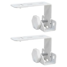 더원홈데코 안뚫어고리 이지픽스2 일반형 75 x 55 x 25 mm, 2개, 화이트