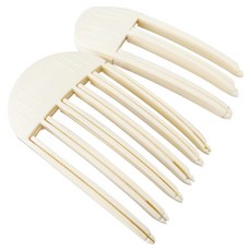 Raipeu髮根蓬鬆夾 6夾+3夾組, 1套, 象牙白