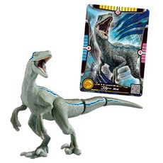 ACADEMY HOBBY MODEL KITS 侏羅紀世界對戰卡組合迅猛龍 藍色 S25023, 1套