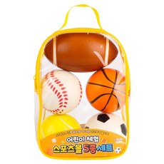 BUNNYLAND 兒童體驗運動球5件組, 1個, 混合色