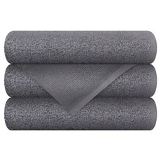 송월타월 심플 컬러무지 세면타올 130g 30수 면사, 회색, 3개 회색, 3개