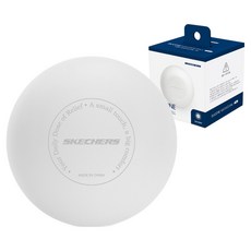 스케쳐스 실리콘 싱글 마사지볼, 애쉬 그레이, 1개