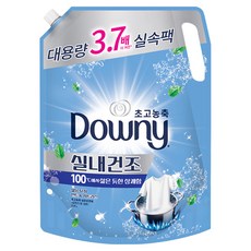 Downy 室內晾乾 超濃縮衣物柔軟精 煮沸除臭 薄荷與柑橘, 1個, 2.6L