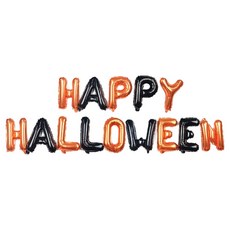 Party Club 快樂萬聖節鋁箔氣球組, 古銅黑, 3套