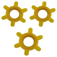 Minaru 旋轉開瓶器, 3個, 黃色