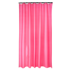 KODACHIEF 단색 솔리드 컬러 모던 무지 화장실 일상감성 심플 샤워커튼, 마젠타, 1개