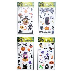 Party Club 萬聖節一般貼紙, 10個, 隨機出貨