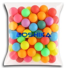 搏仕卡 總公司正品 素色彩色 練習用 娛樂用 桌球, 1個, 50入, 隨機出貨