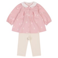 Happyland Romi翻領上衣+褲子套裝