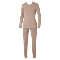 TRY 女款Hotko柔軟觸感刷毛上下內衣 QMLIJ01