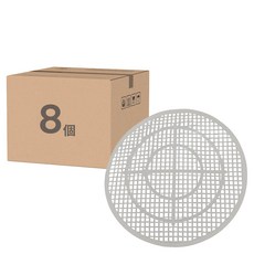 好幫手毛髮濾網 CY282 8個, 白色