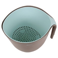 LuigiFerrero Norsk 瀝水籃 + 洗滌籃, 1套, 藍色 + 棕色