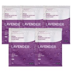 DEAR SCO 寵物香氛碳酸浴鹽 Clean Shot 薰衣草, 5個, 15g