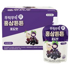 茁壯成長紅參強健葡萄益生菌果汁 20入, 1個, 1.6L