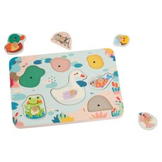 Classic WORLD 客來喜 池塘音樂派對手抓板 40078, 1套, 混和顏色