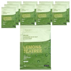 DEAR SCO 寵物芳香碳酸浴鹽 清潔款 檸檬 + 茶樹, 10個, 15g