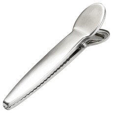 Cuisipro 不鏽鋼鋸齒封口夾, 1個, 銀色