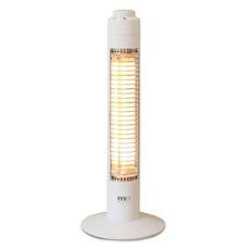 mn meets your needs 300W 低功率鹵素家用露營用電暖器, 白色, FNH-GH30W