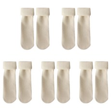 딥톡 여성용 발열 보온 미들 수면양말 5족 세트 DT0952